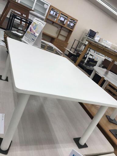 ★ジモティ割あり★ ニトリ ローテーブル 白 H36×W80×D60 クリーニング済み KJ2579