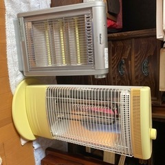 遠赤外線ヒーター２つの画像