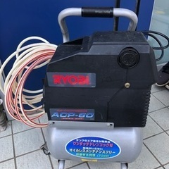 RYOBIのコンプレッサー