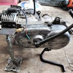 スズキ　チョイノリ　実動エンジン　50cc の画像