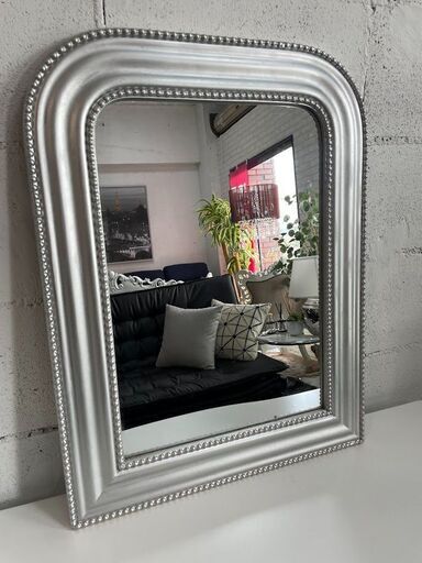 アンティーク調壁掛け鏡