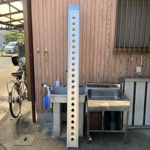 アルミラダー　足場
