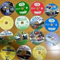 子供用DVD 20枚まとめ売り（トーマス、乗り物、ディズニーなど）の画像