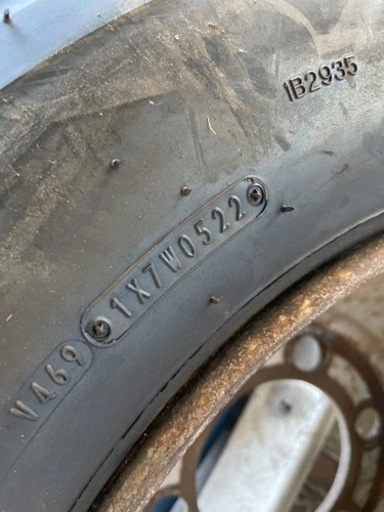 225/80r17.5DLオールシーズンタイヤ2022年製造ツブ有り