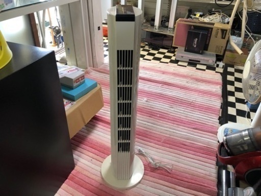 【リサイクルサービス八光】2017年製　モダンデコ　リモコンタワーファン　TF-001　AIR SLIM