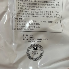 リボン付きうきわの画像