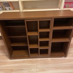 本棚(前後スライド) ※価格交渉可の画像