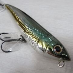MEGABASS メガバス DOG-X ドッグX (S) 1/4oz グリーン／シルバー 1997 ルアー 美品【モノ市場東浦店】139の画像