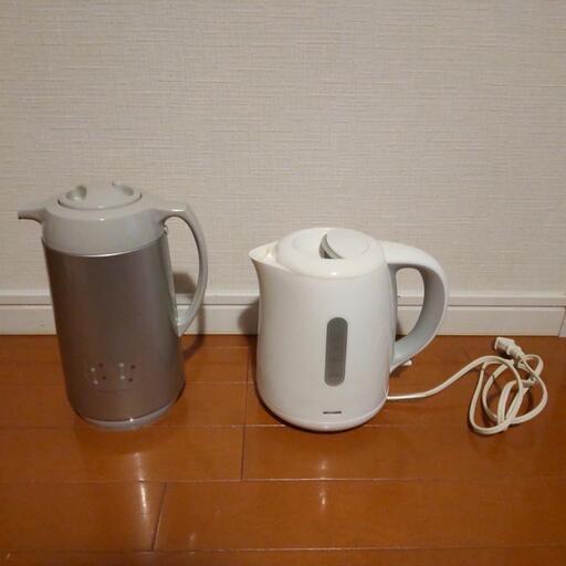 ニトリ　電気ケトル　\u0026　象印マホービン