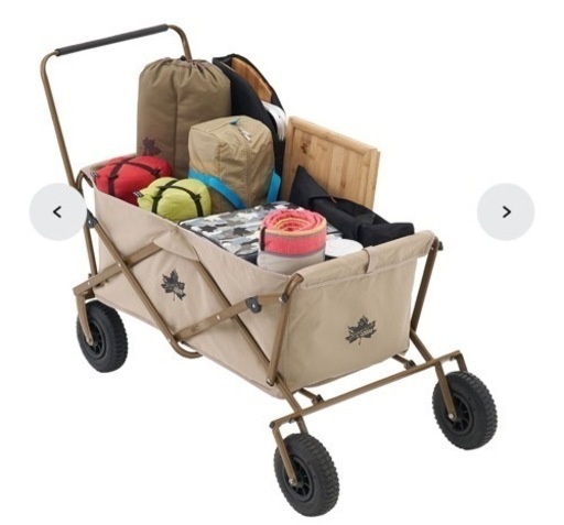 【2回使用・公式定価45%オフ】LOGOS Tradcanvas 丸洗いカーゴキャリー