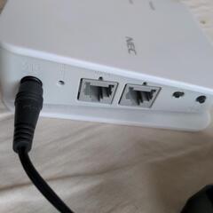 NEC無線LANルーターの画像