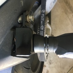 オリジナルバイクウィンカーステーBMWに取り付けていました。の画像
