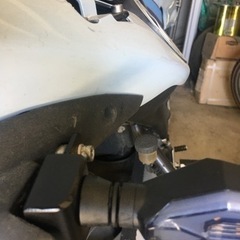 オリジナルバイクウィンカーステーBMWに取り付けていました。の画像
