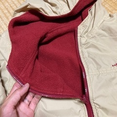 【お値下げ】120サイズ　リバーシブルコート　ブランシェスの画像