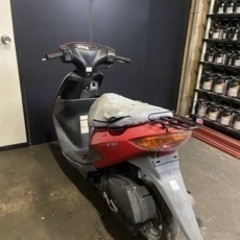 愛川町より　実働　アドレスv50赤の画像