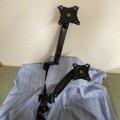 HUANUO PCモニターアーム デュアル 液晶ディスプレイアーム 2画面の画像