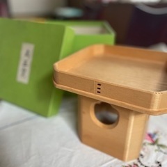 お正月　三方　鏡餅のせ台