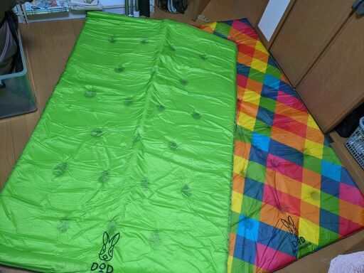 廃盤レア品】DOD 2人用キャンピングマット ダブルサイズ 2個セット