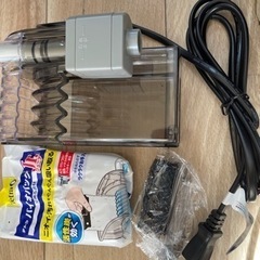 【未使用、複数台割引】ぶくぶく不要！観賞魚用ミニ外掛けフィルターの画像
