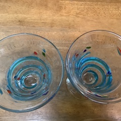 涼しげなグラスです。の画像
