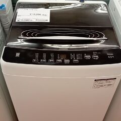 ★ジモティ割あり★ ノジマ 洗濯機 4.5㎏ 22年製 動作確認／クリーニング済み YJ420