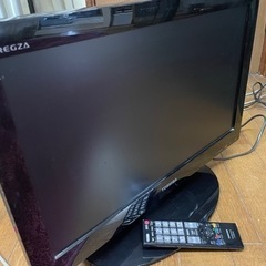 ●東芝 22型液晶テレビ　REGZA ●2010年製の画像