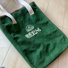 サッポロビール　キャンバスバッグ　の画像