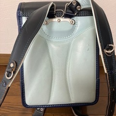 ランドセル　青色　中古の画像