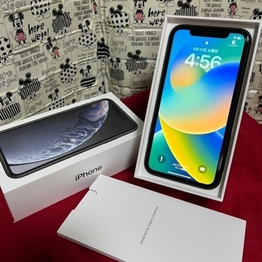 iPhone XR 64GB SIMロック解除済 バッテリー95% 美品！