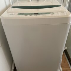 ヤマダセレクト　洗濯機 4.5kg YWM-T45G1  2019年製 一人暮らしの画像