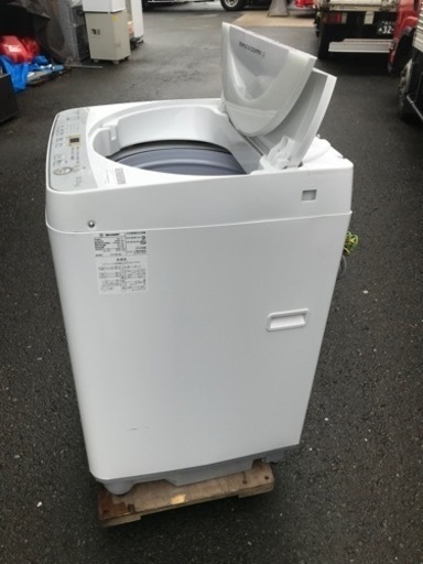 19年製SHARP縦型洗濯機6kg！