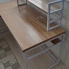 【LOWYA】L字パソコンデスク お譲りします。