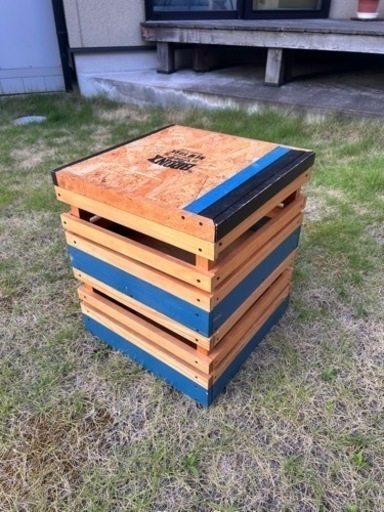 キャンプ　収納BOX ボックス　DIY