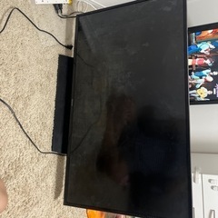 ジャンク品　画面割れテレビ　Panasonic TH-43FX750