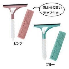 【未使用品】シュッとスプレー窓ワイパーモップの画像