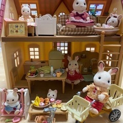【値下げしました】シルバニアファミリー　小物も全部セットです