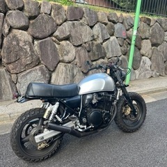 スズキ　イナズマ400  スクランブラー