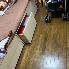 シングルベッド、美品の画像