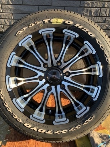 ハイエース　17インチアルミホイール　ロクサーニバトルシップ