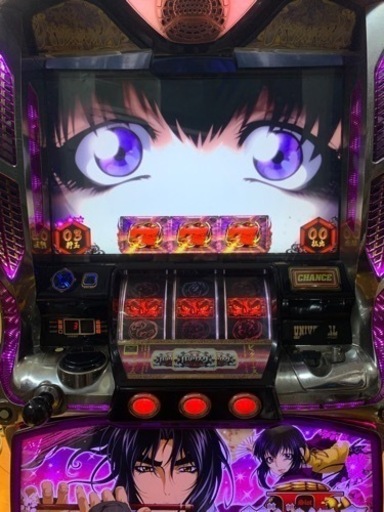 スロット実機  バジリスク2  ユニバ コイン不要機  中古
