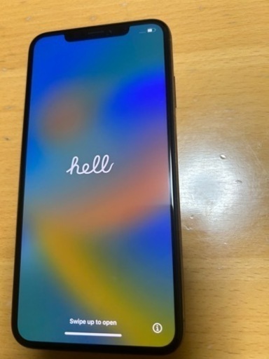 【受付終了】iPhone XS Max 256GB SIMフリー　バッテリー容量81%