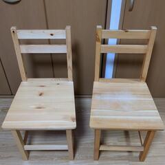 ダイニングテーブル 椅子2つセットの画像