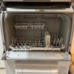 【取引確定】2021年製 食洗機 食器洗い乾燥機Panasonic NP-TSP1-Wの画像