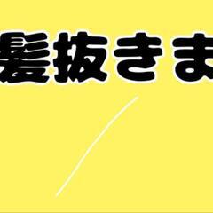 無料で白髪抜きます