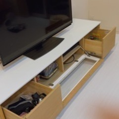 美品 テレビ台の画像