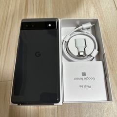 【未使用】 Google Pixel 6a 128 GB 本体 simフリー チャコールの画像