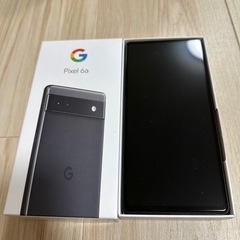 【未使用】 Google Pixel 6a 128 GB 本体 simフリー チャコールの画像
