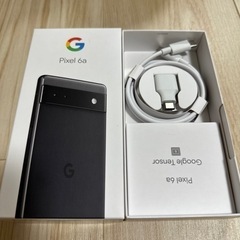 【未使用】 Google Pixel 6a 128 GB 本体 simフリー チャコールの画像