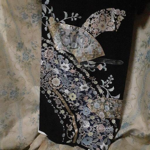 黒留袖スコッチガード済裄68cm長め