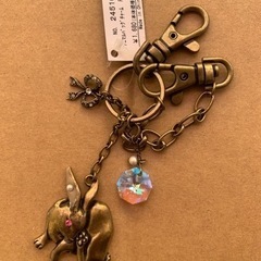 美品!タグ付き キーホルダー